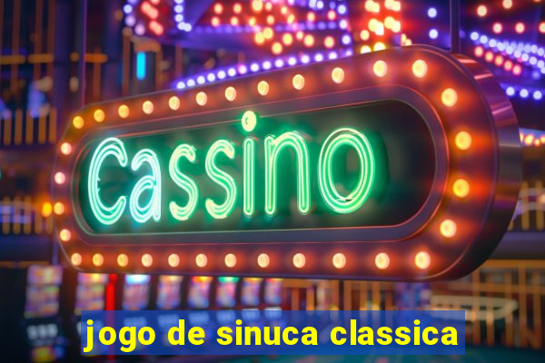 jogo de sinuca classica